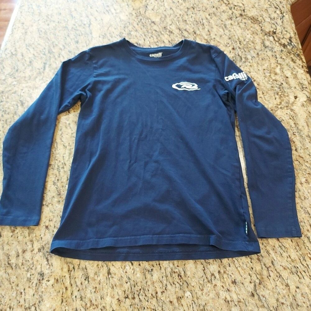 Capelli Sport RUSH YOUTH Medium (10-12) Navy Sport Warmup Long Sleeve Undershirt
